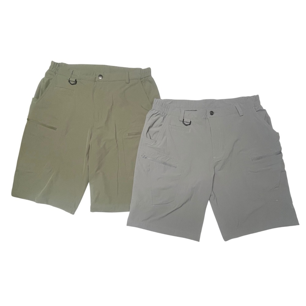 Shallowlulu Cargo Performance Hiking 12" Shorts Bundle Men's 36